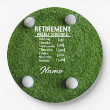 Golf Lycklig Pension Queen har pensionerat Papper 