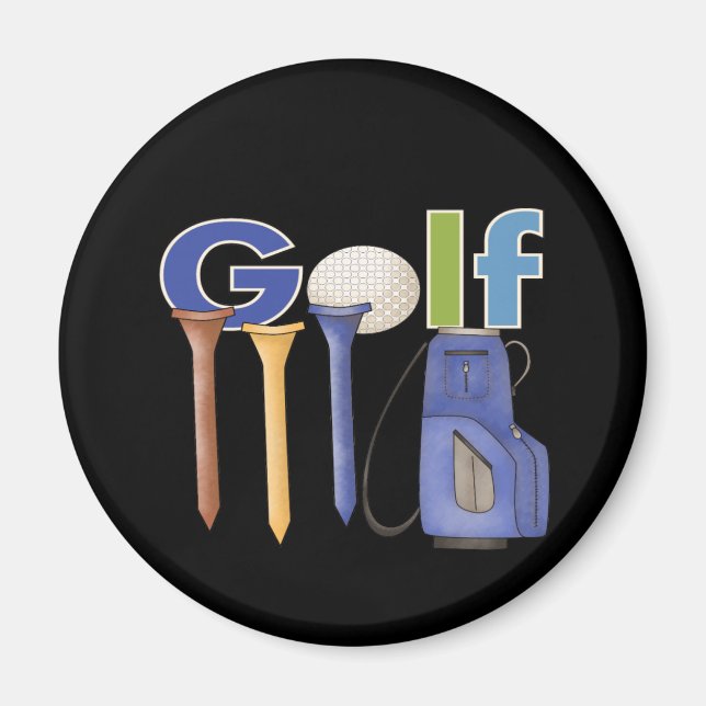 Golf Magnet (Framsidan)