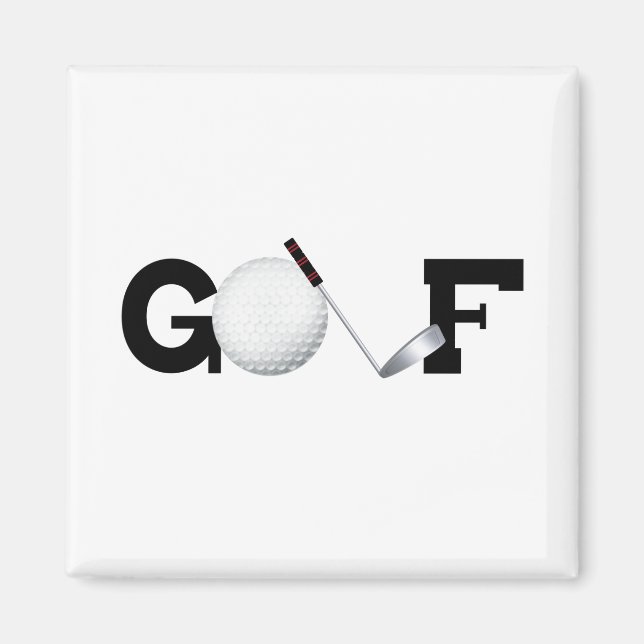 Golf Magnet (Framsidan)