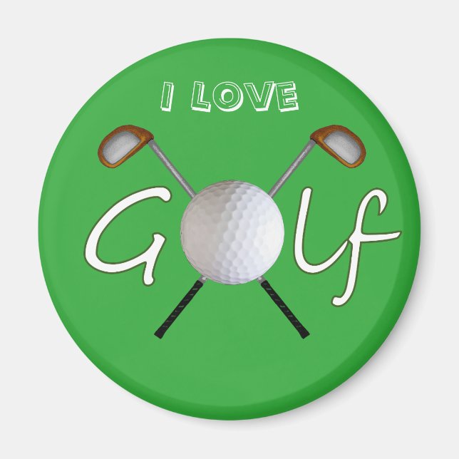 Golf Magnet (Anpassade) (Framsidan)