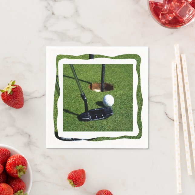 Golf make the Par , Pappersservett (Insitu)