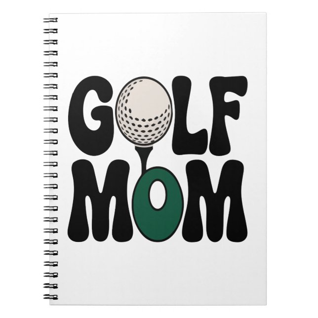 Golf Mamma Anteckningsbok (Framsidan)