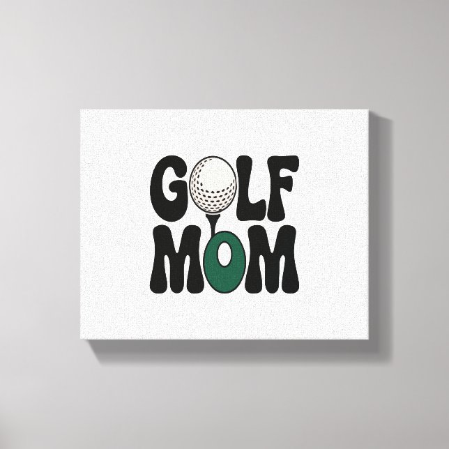 Golf Mamma Canvastryck (Framsida)