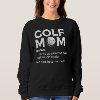 Golf Mamma Definition Golfande Bästa Mamma Någonsi T Shirt