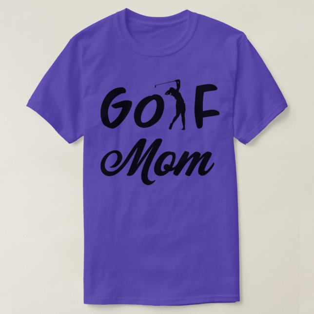 Golf Mamma-design för mammor T Shirt (Design framsida)