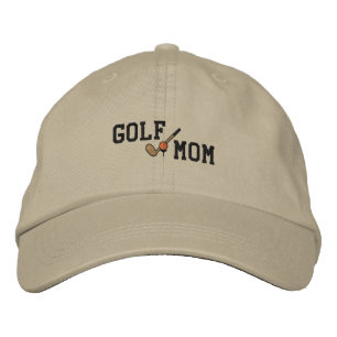 Golf Mamma Embroized Hat Broderad Keps