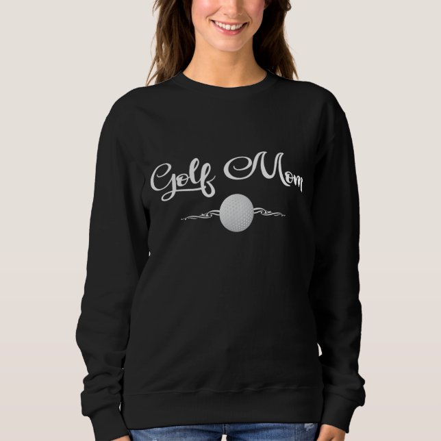 Golf Mamma Golfing Mor Gift for Women T Shirt (Framsida)