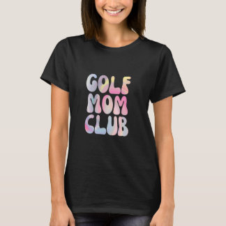 Golf Mamma Klubb Groovy Retro T Shirt