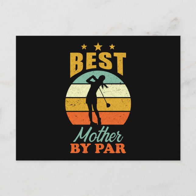 Golf Mamma Vykort (Framsida)