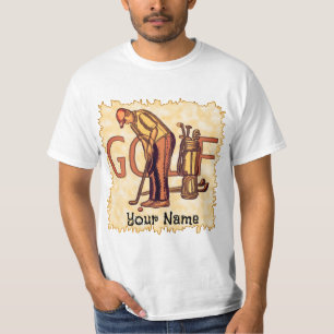 Golf Man Brev golf T Shirt