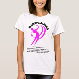 Golf MANSPLAINING Funny T Shirt