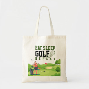 Golf-materska golfupprepning tygkasse