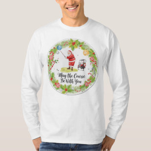 Golf May kursen är med dig jultema T Shirt