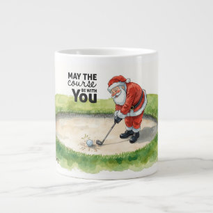 Golf May, kursen är med dig till julklapp Jumbo Mugg