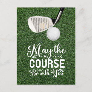 Golf May, kursen är med dig Vykort
