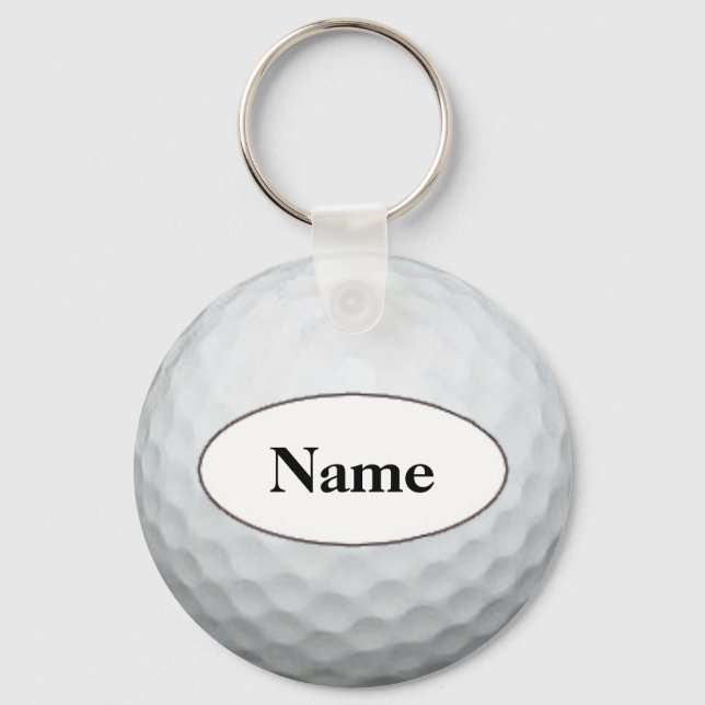 golf med ditt namn på den nyckelring (Framsida)