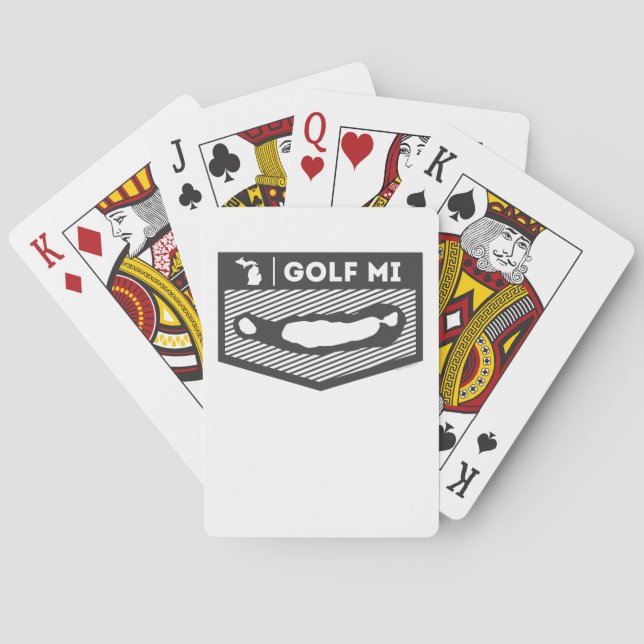 Golf MI-uppspelningskort Kortlek (Baksidan)