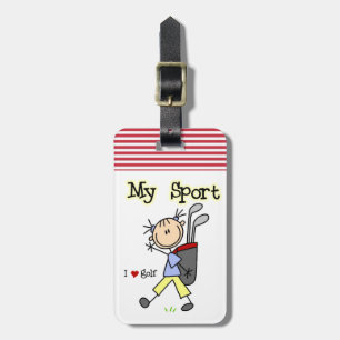 Golf min sport bagagebricka