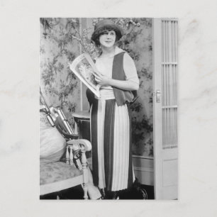 Golf Mode på 1920-talet Vykort