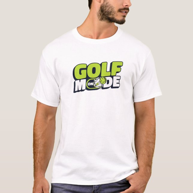 Golf Mode på Golfer Golfing Legend Player Pro Golf T Shirt (Framsida)