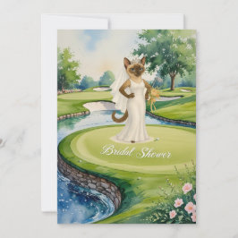 GOLF-MÖHIPPA för Cat Lover golfer Inbjudningar