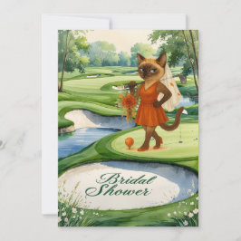 GOLF-MÖHIPPA för Cat Lover golfer Inbjudningar