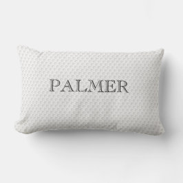 Golf Mönster Boll Dimples NAMN Classic Sports Lumbarkudde