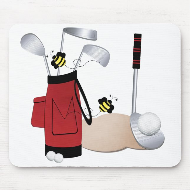 Golf Mousepad Musmatta (Framsidan)