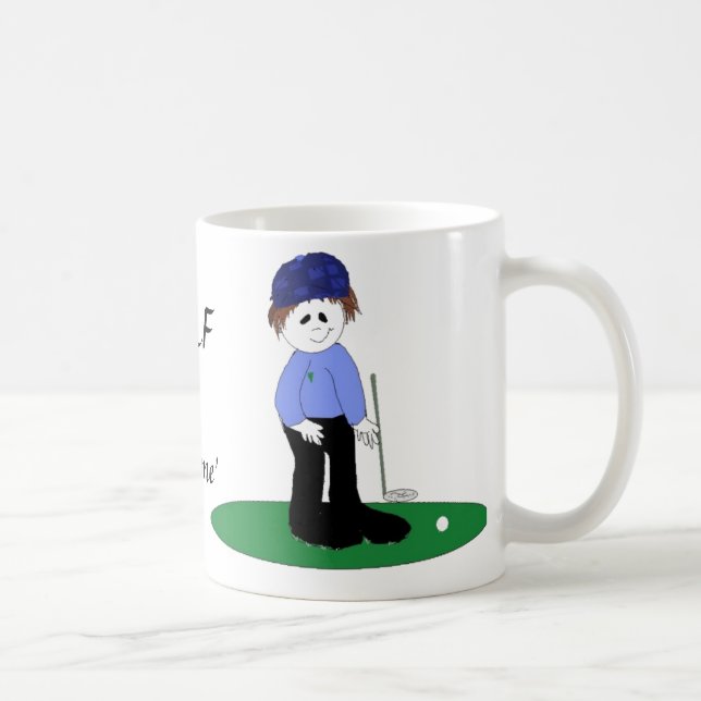 GOLF-mugg Kaffemugg (Höger)