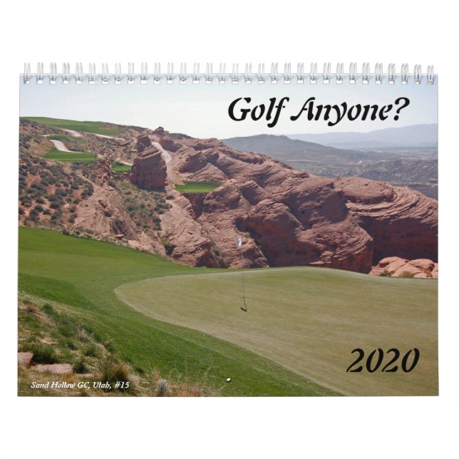 Golf någon kalender (Omslag)