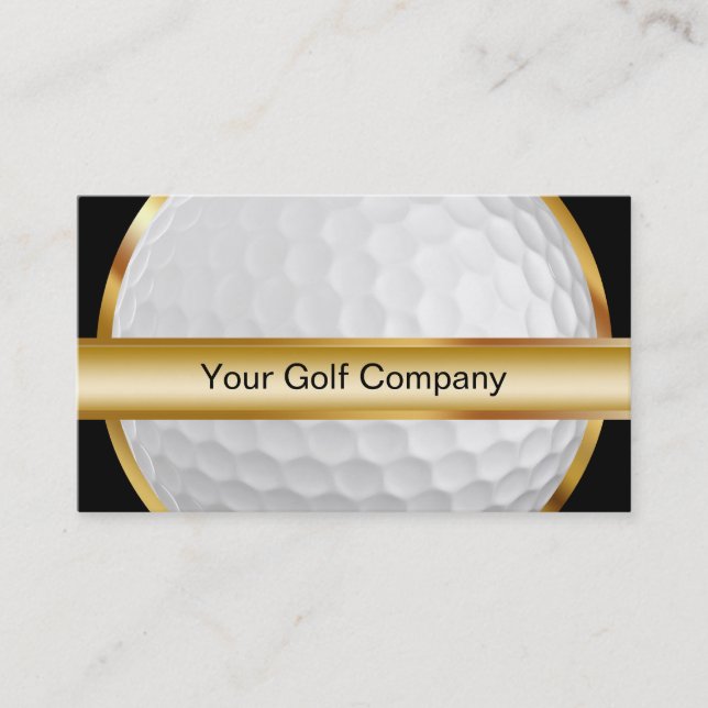 Golf Namnkort (Framsida)