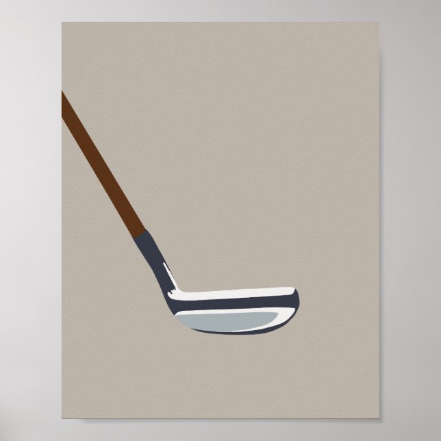 Golf-Neutralt Poster (Framsidan)