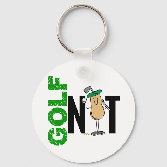 Golf Nöt 1 Nyckelring (Framsida)