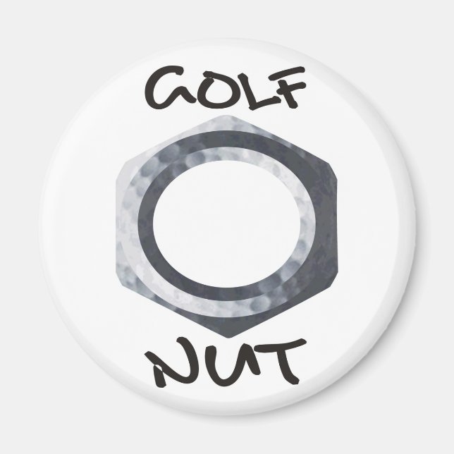 Golf Nöt Magnet (Framsidan)