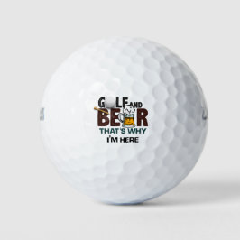 Golf och Beer, det är därför jag är här