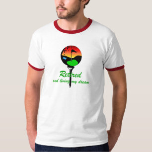 Golf och pension tee shirt