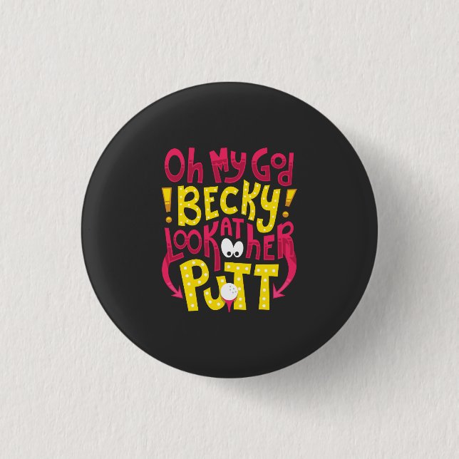 Golf - Oh min gud Becky Knapp (Framsida)