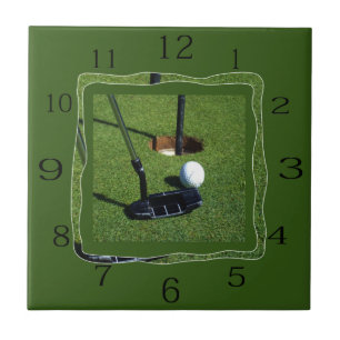 Golf Oklocka Time Kakelplatta
