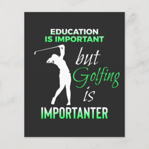 golf ord. golfcitat flygblad