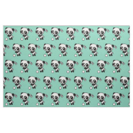 Golf Panda Fabric Tyg