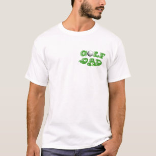 Golf Pappa Fars dag Funny T-Shirt Design Graphic