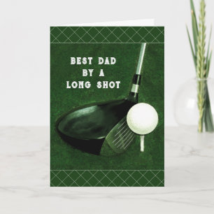 Golf Pappa Fars dag Kort