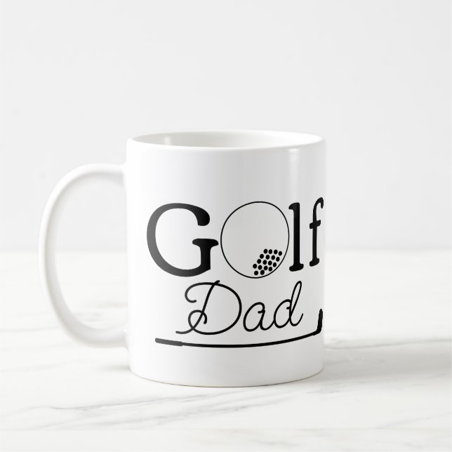 Golf pappa kaffemugg (Vänster)