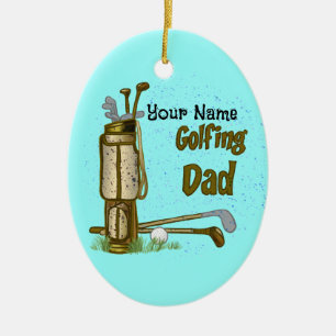 Golf Pappa ornament