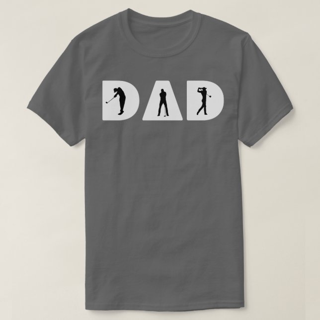 Golf Pappa T Shirt (Design framsida)