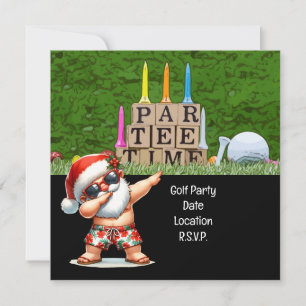 Golf Par T party Jultomten Jul i juli Spara Datumet