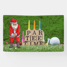 Golf Par T party Jultomten jultorg