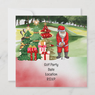 Golf Par T party Jultomten jultorg Spara Datumet