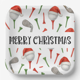 Golf Par T party Santa Hat-julen roligt
