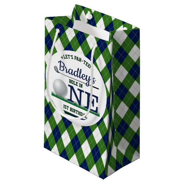 Golf PAR-TEE 1:a födelsedagen (Framsidan Vinklad)